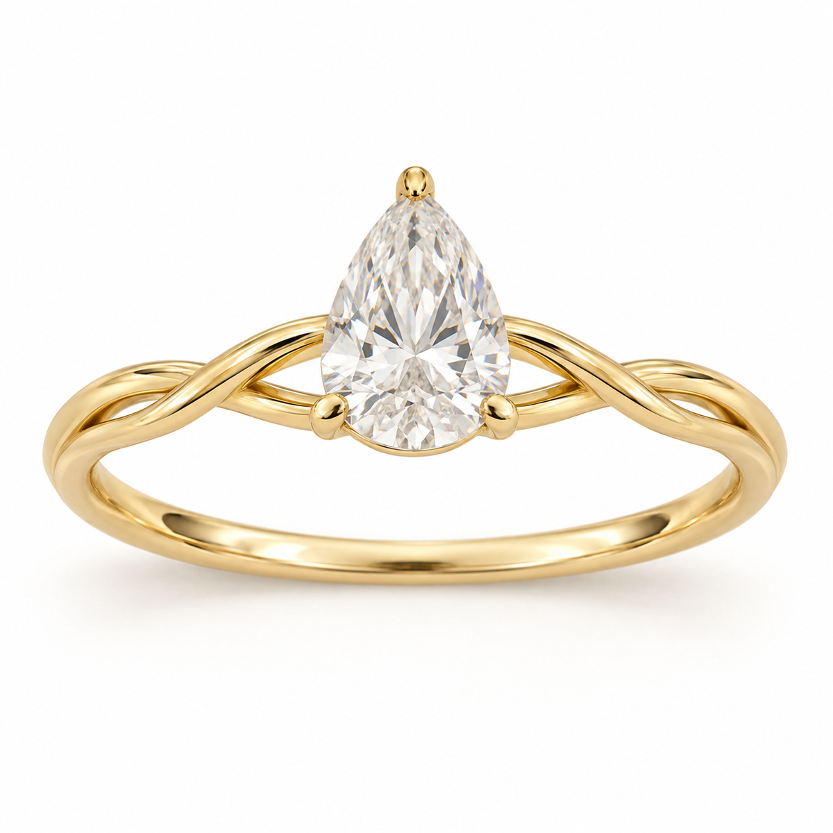 Ondine Pear Twist — front view