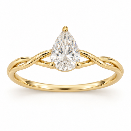 Ondine Pear Twist — front view