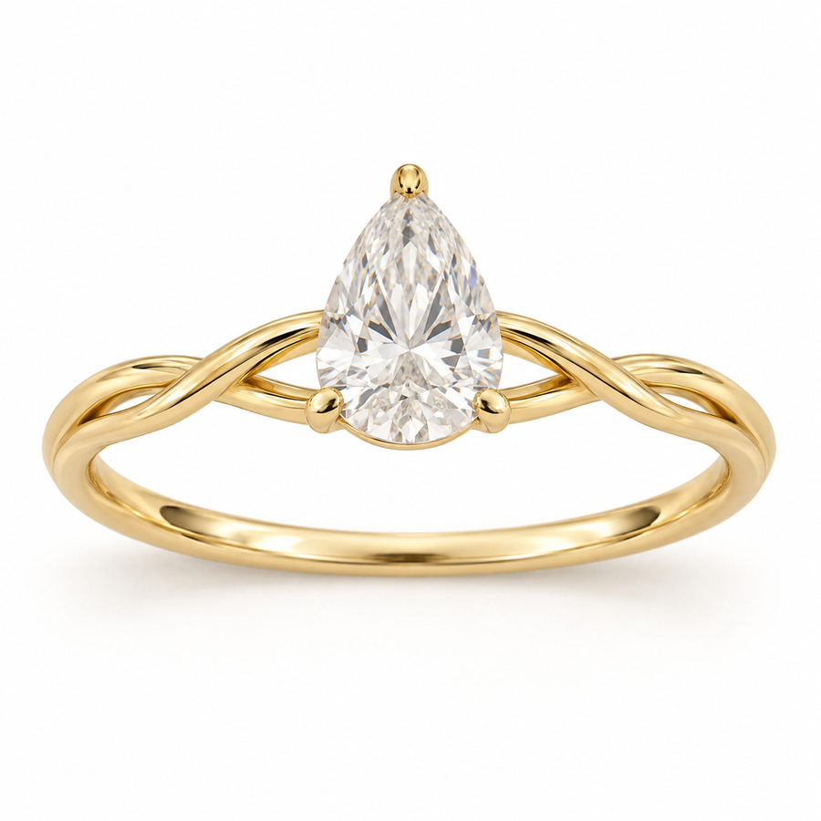 Ondine Pear Twist — front view